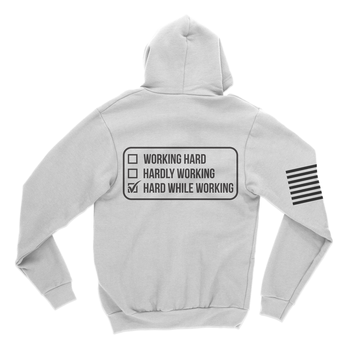 Hard While Working Hoodie
