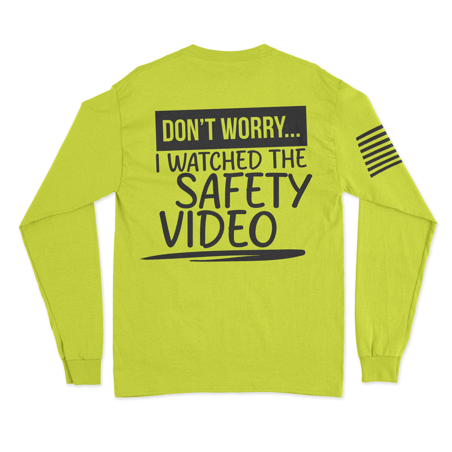 Safety Video Long Sleeve Shirt