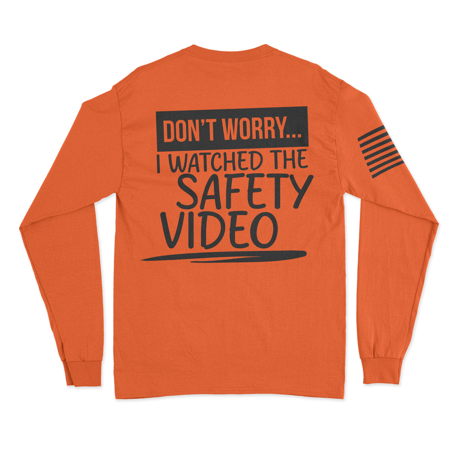 Safety Video Long Sleeve Shirt