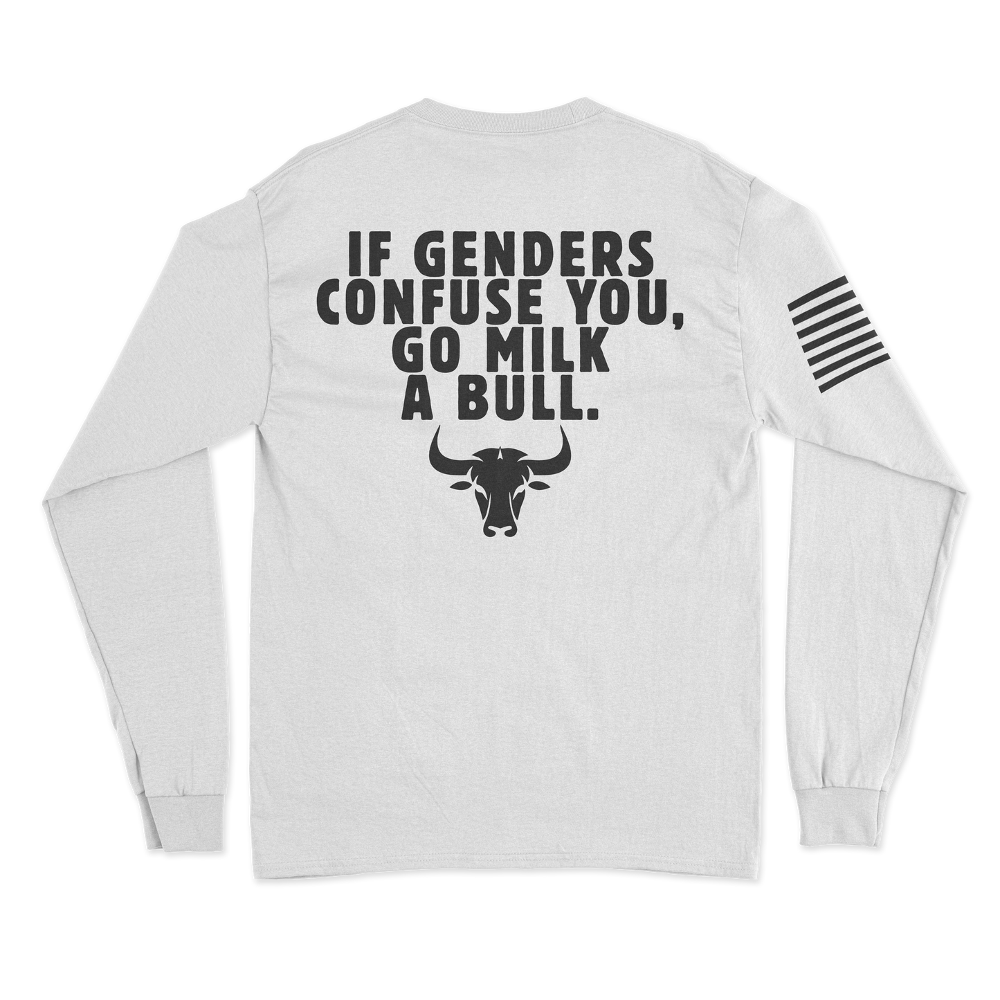 Milk A Bull Long Sleeve Shirt