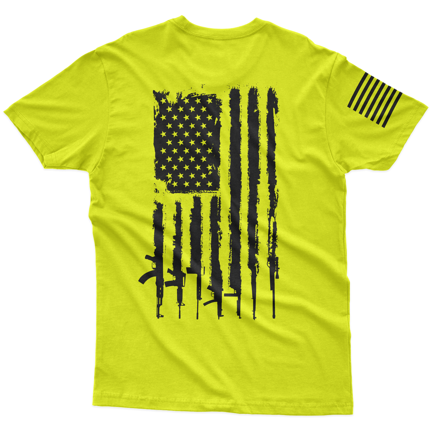 Armed Flag Hi-Vis T-Shirt