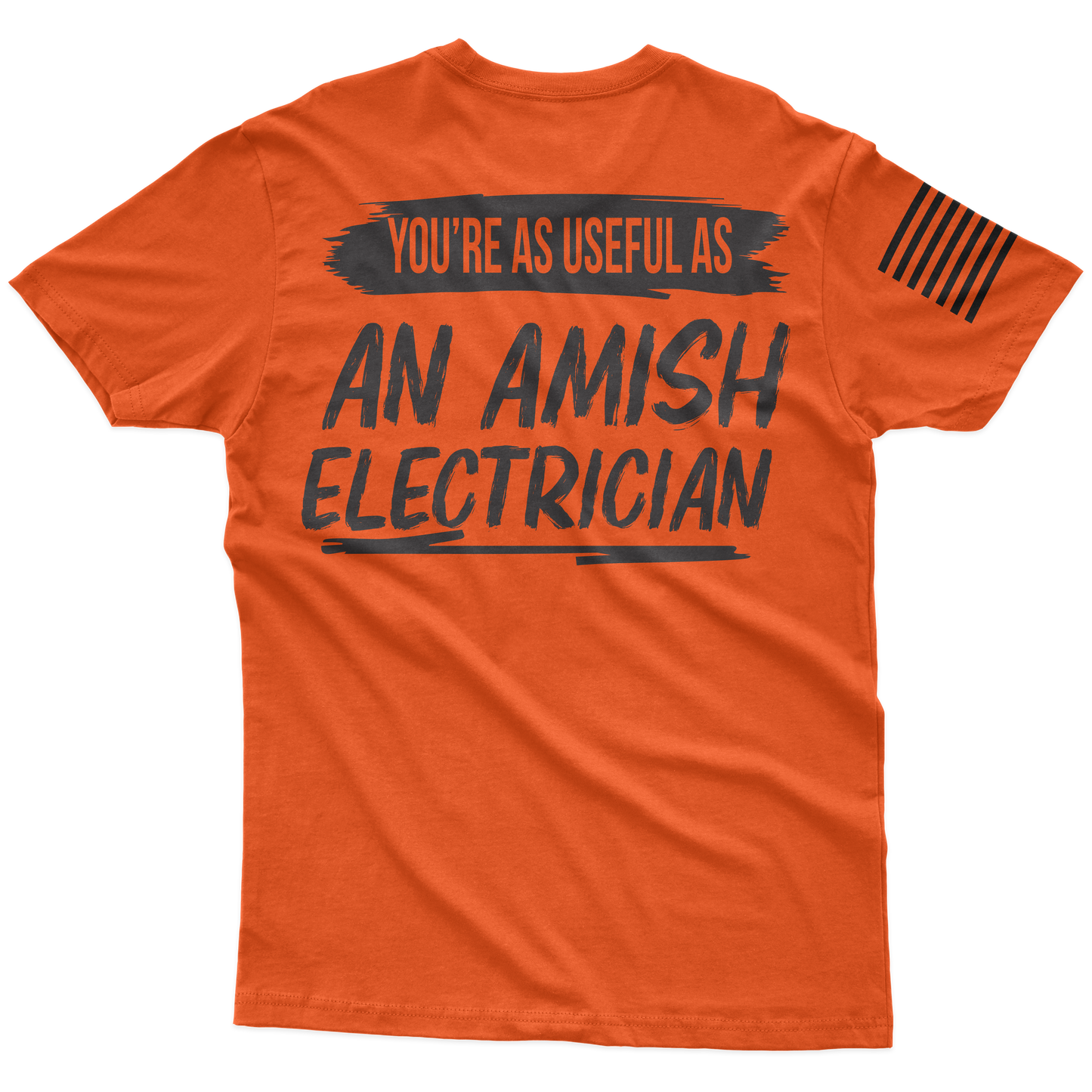 Amish Electrician Hi-Vis T-Shirt