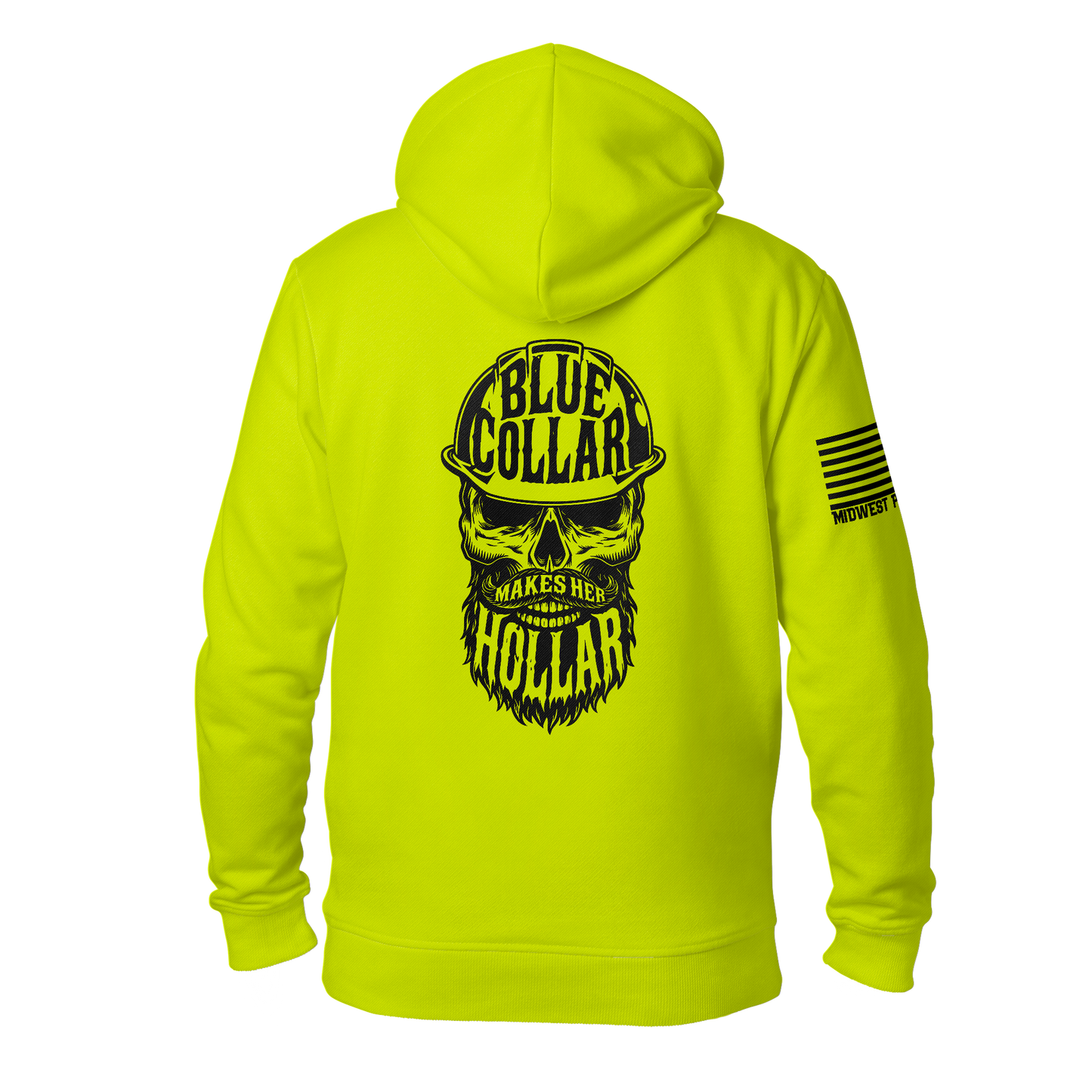 Blue Collar Makes Her Hollar Hoodie