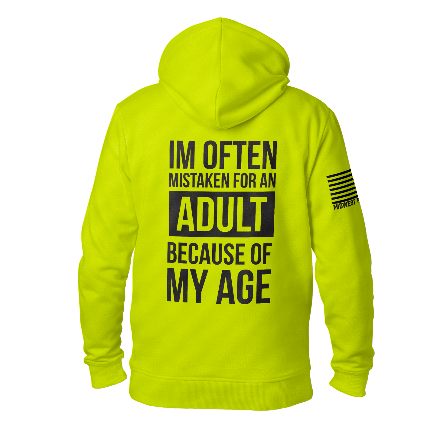 Mistaken As An Adult Hoodie