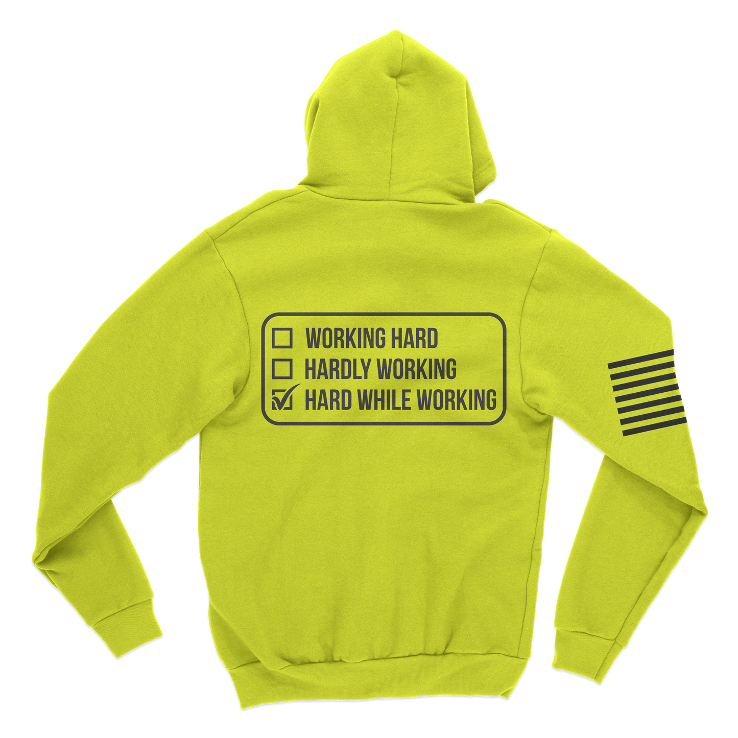 Hard While Working Hoodie