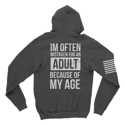 Mistaken As An Adult Hoodie