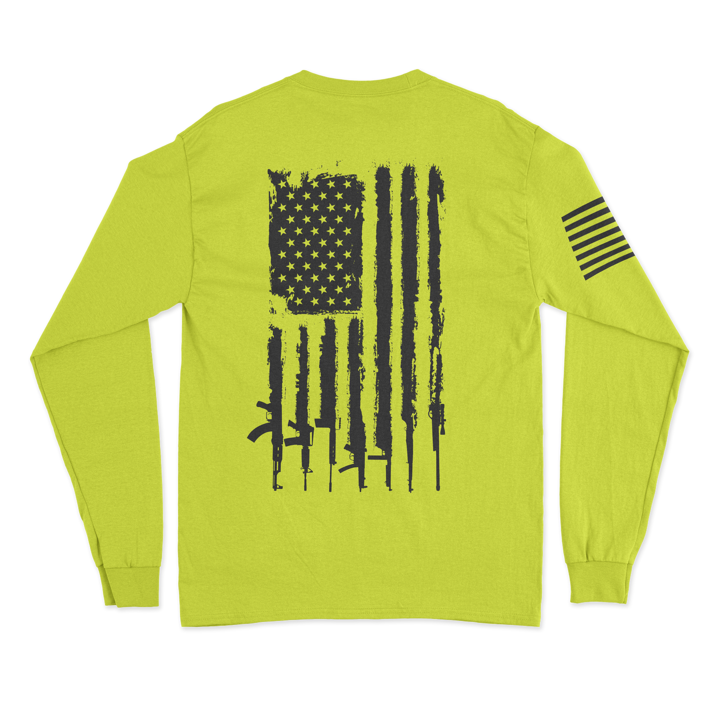 Armed Flag Long Sleeve Shirt