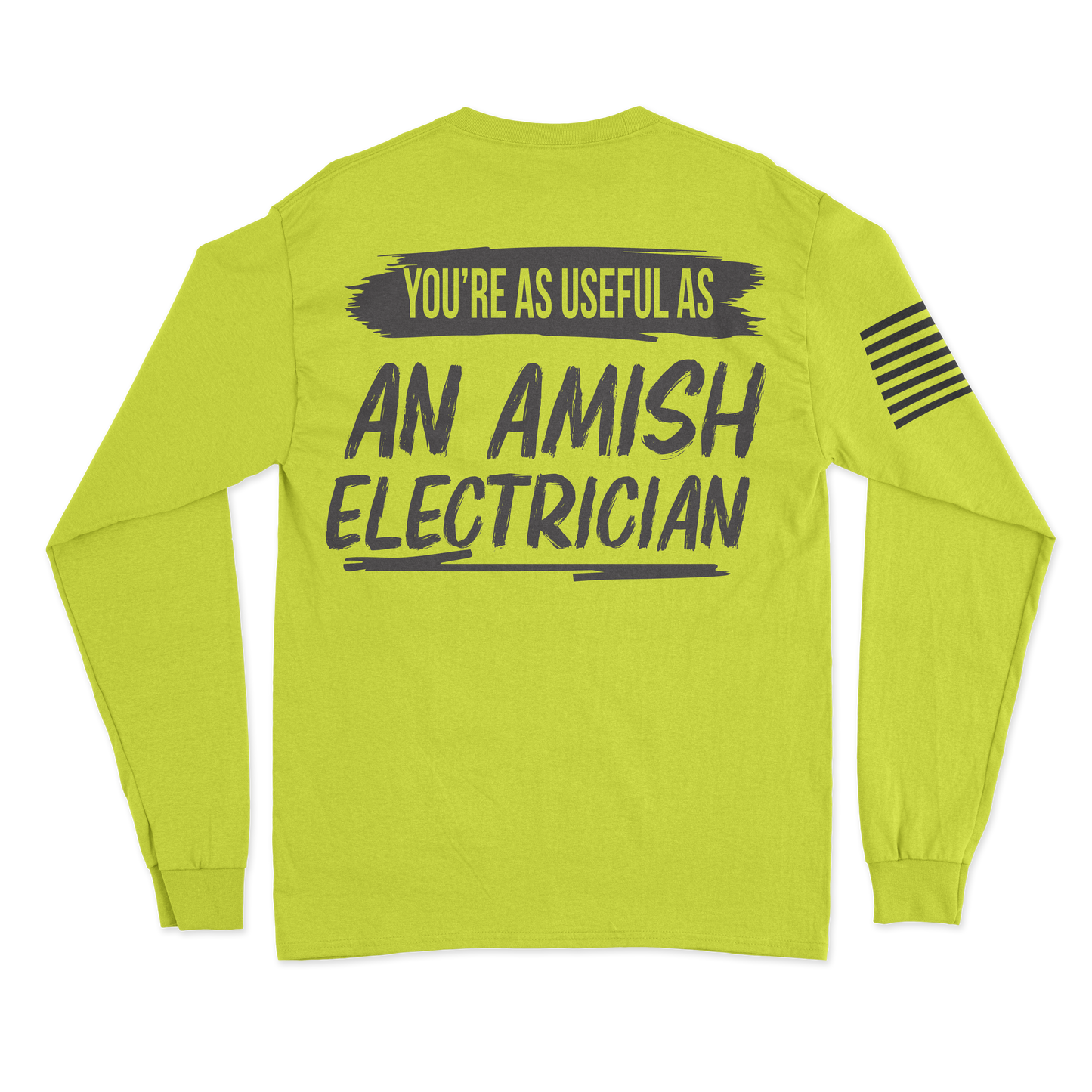 Amish Electrician Long Sleeve Shirt