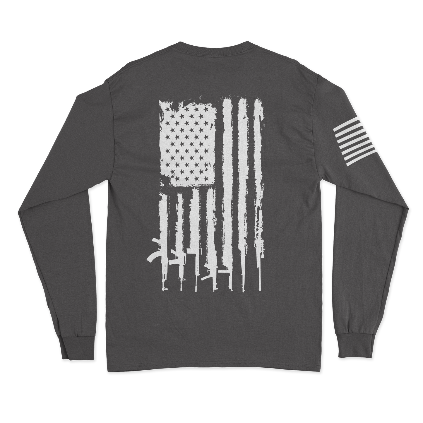 Armed Flag Long Sleeve Shirt