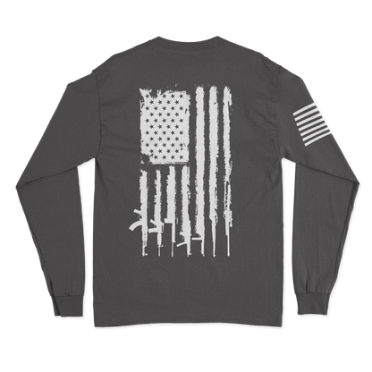 Armed Flag Long Sleeve Shirt