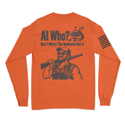 AI Who? Long Sleeve Shirt