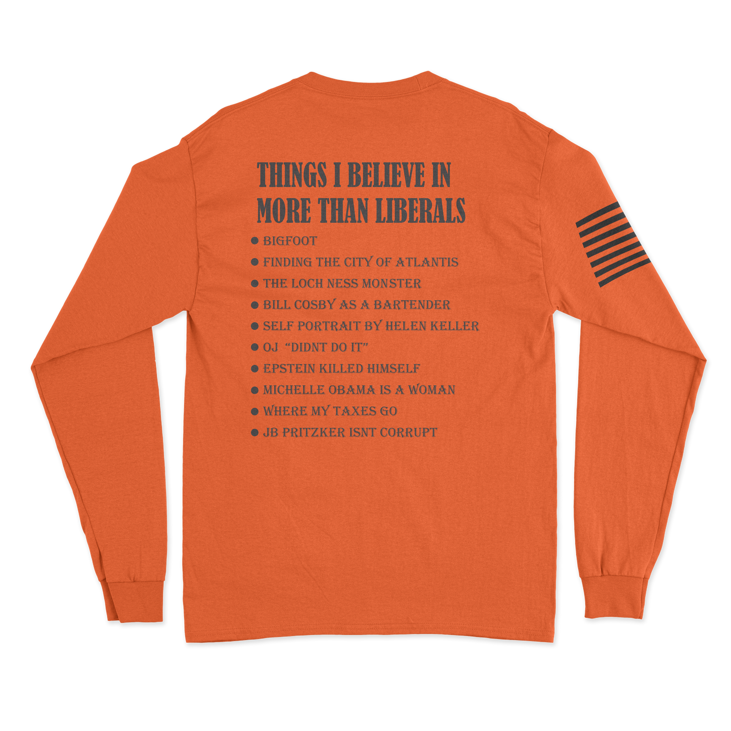 Things I Believe In Long Sleeve Shirt