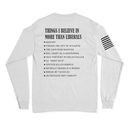 Things I Believe In Long Sleeve Shirt