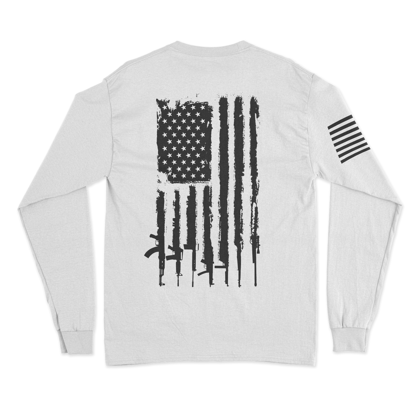 Armed Flag Long Sleeve Shirt