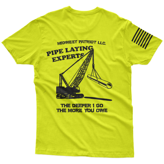 Pipe Layers Hi-Vis T-Shirt