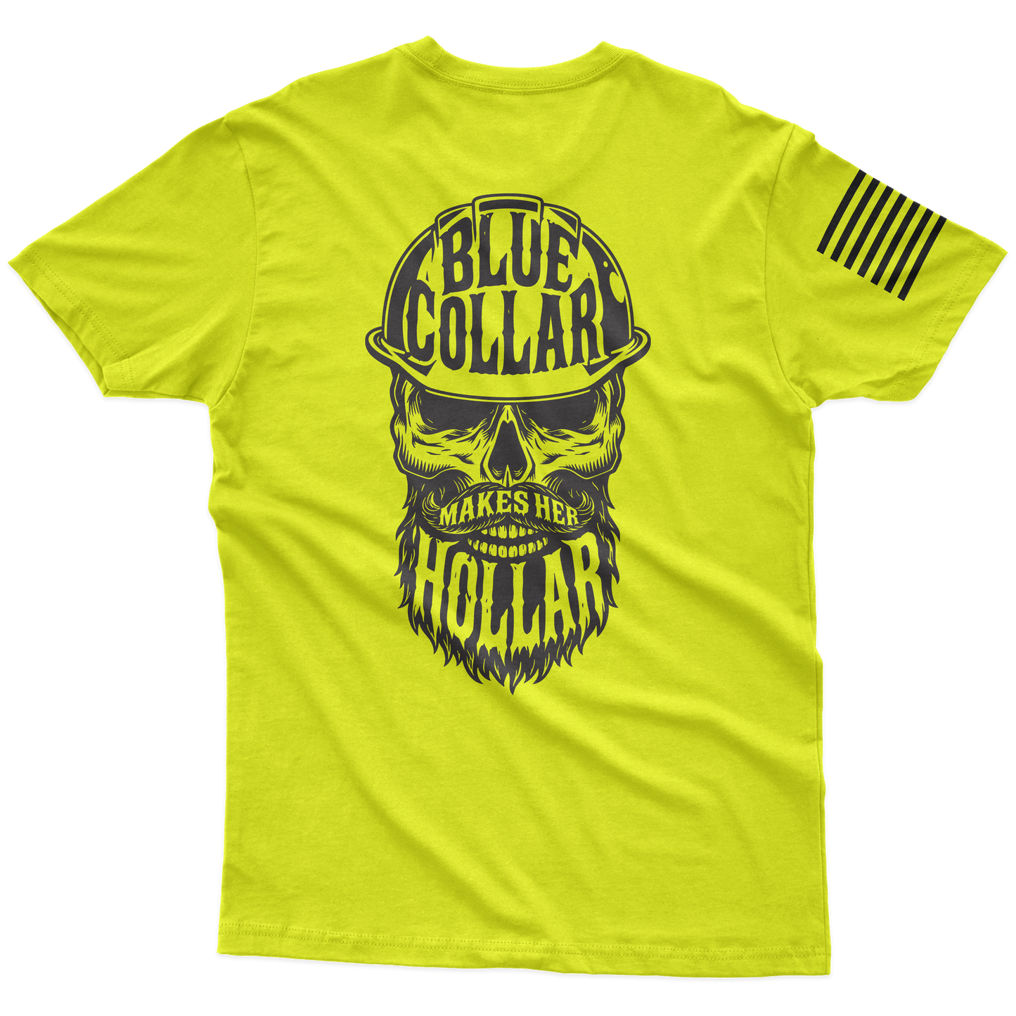 Blue Collar Makes Her Hollar Hi-Vis T-Shirt