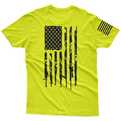 Armed Flag Hi-Vis T-Shirt