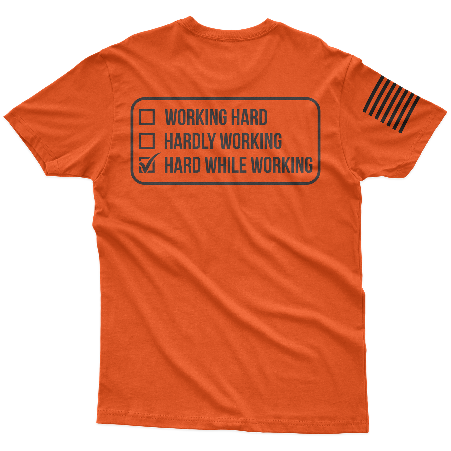 Hard While Working Hi-Vis T-Shirt