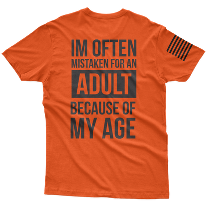Mistaken As An Adult Hi-Vis T-Shirt