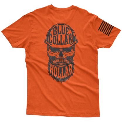 Blue Collar Makes Her Hollar Hi-Vis T-Shirt