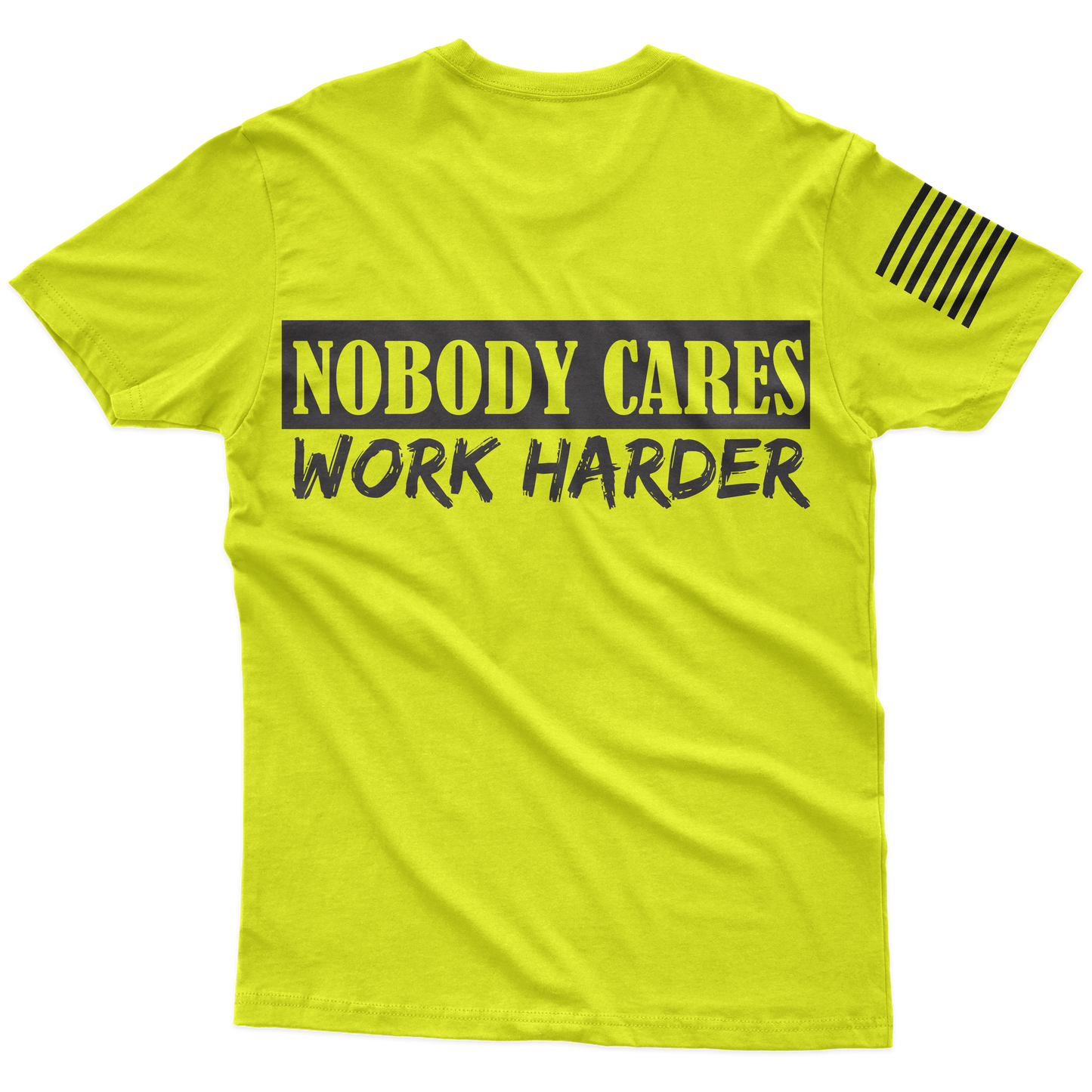 Nobody Cares Hi-Vis T-Shirt